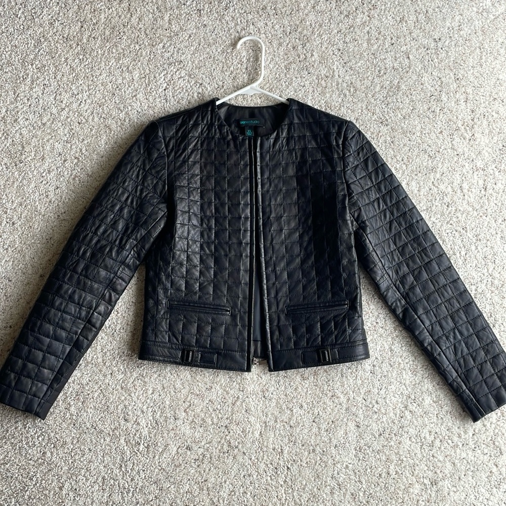 QUILTED LEATHER JACKET
